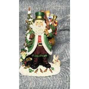2002 International Santa Claus Collection SC61 Irish Santa Claus Ireland Boxed